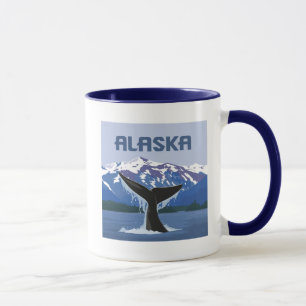 Alaska   Whale Tale Tasse