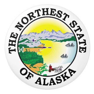 Alaska-Zeichen Keramikknauf