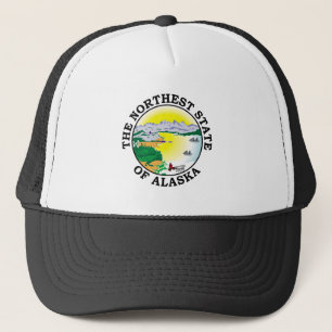 Alaska-Zeichen Truckerkappe