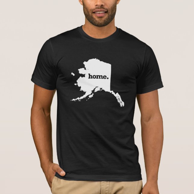 Alaska-Zuhause T-Shirt (Vorderseite)