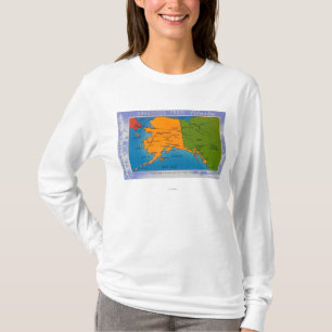 AlaskaGreetings von Alaska-Karte T-Shirt