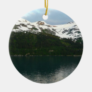 Alaskaküste bei Dämmerung Keramikornament