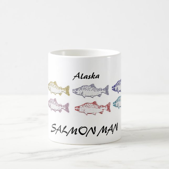 ALASKAlachsmann-KAFFEETASSE Tasse (Mittel)