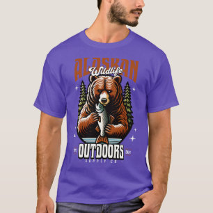 Alaskan Bear Wildlife TShirt