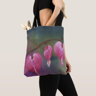 Alaskan Bleeding Hearts Tote Bag