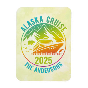 Alaskan Cruise Ship Stateroom Magnet