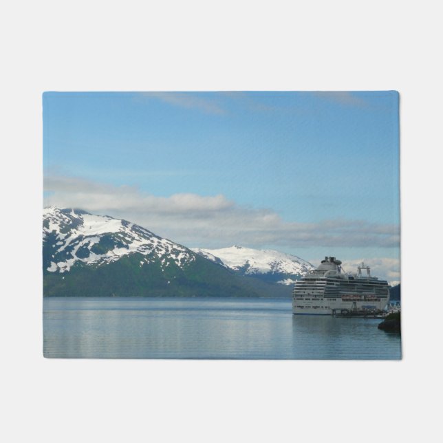 Alaskan Cruise Vacation Travel Fotografie Fußmatte (Vorderseite)