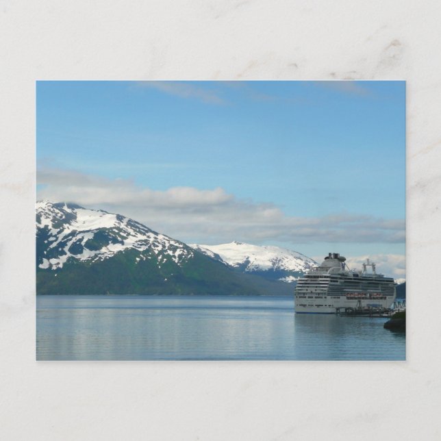 Alaskan Cruise Vacation Travel Fotografie Postkarte (Vorderseite)