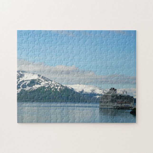Alaskan Cruise Vacation Travel Fotografie Puzzle (Horizontal)