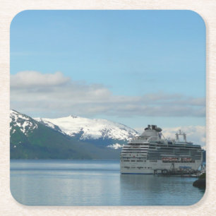 Alaskan Cruise Vacation Travel Fotografie Rechteckiger Pappuntersetzer