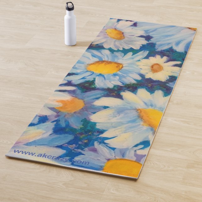 Alaskan Daisies Yoga Mat Yogamatte (Beispiel)