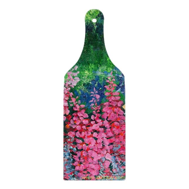 Alaskan Fireweed Glass Cutting Board Schneidebrett (Vorderseite)