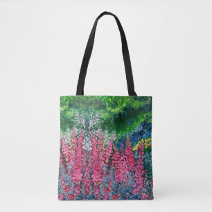 Alaskan Fireweed Leinwand Tasche