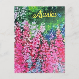 Alaskan Fireweed Postkarte