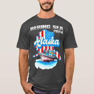 Alaskan Fishing Boater Alaska Fisch Bering Sea Fis T-Shirt