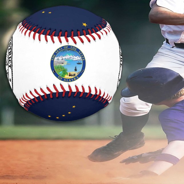 Alaskan Flag, Alaska sport / Baseball Balls (Von Creator hochgeladen)