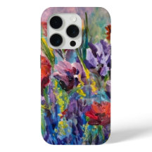 Alaskan Flowers iphone 15 pro case