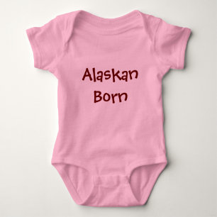 Alaskan Geboren Baby Strampler