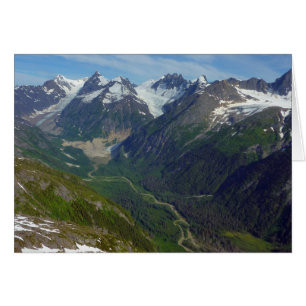 Alaskan Glacier Carved Valley