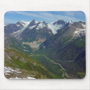 Alaskan Glacier Carved Valley Mousepad