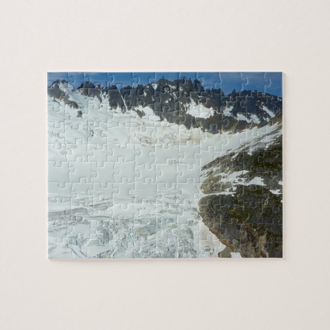 Alaskan Glacier Landschaftlich Travel Landschaft Puzzle (Horizontal)