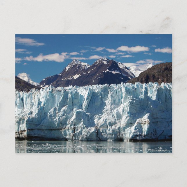Alaskan Glacier Postkarte (Vorderseite)