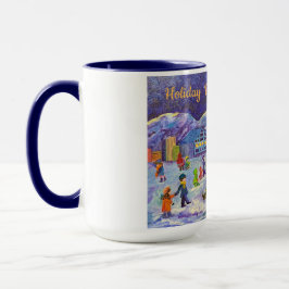 Alaskan Holiday Peace Tasse