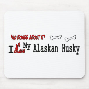 Alaskan Husky Lovers Apparel Gifts Mousepad