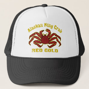 ALASKAN KING CRAB RED GOLD TRUCKERKAPPE