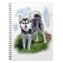 Alaskan Klee Kai Art Notizblock