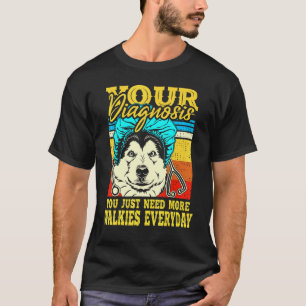 Alaskan Klee Kai Malamute Siberian Husky Hund Spaz T-Shirt
