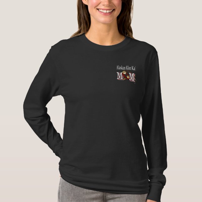 Alaskan klee kai Mutterngeschenke T-Shirt (Vorderseite)
