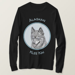 Alaskan Klee Kai Painting - Niedliche Original Dog T-Shirt