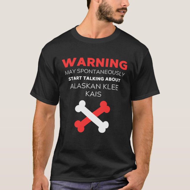 Alaskan Klee Kai T-Shirt (Vorderseite)