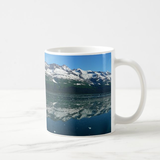 Alaskan Küste Schöne Naturfotografie Kaffeetasse (Rechts)