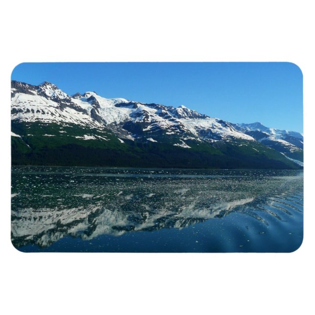 Alaskan Küste Schöne Naturfotografie Magnet (Horizontal)
