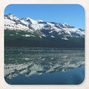 Alaskan Küste Schöne Naturfotografie Rechteckiger Pappuntersetzer