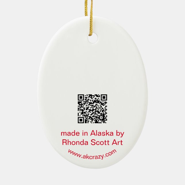 Alaskan Lachs Metamorphosis Ornament (Hinten)