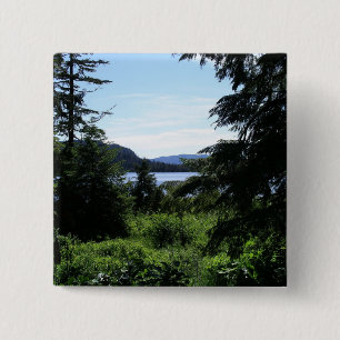 Alaskan Landschaft Schöne Alaska Fotografie Button