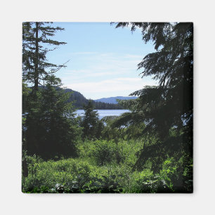 Alaskan Landschaft Schöne Alaska Fotografie Magnet