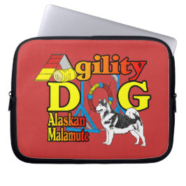 Alaskan Malamute Agility Laptopschutzhülle