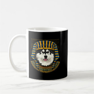 Alaskan Malamute Ägyptischer Pharao Historiker Arc Kaffeetasse
