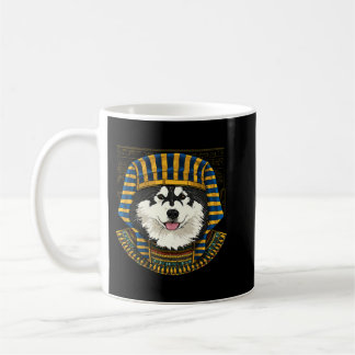 Alaskan Malamute Ägyptischer Pharao Historiker Arc Kaffeetasse