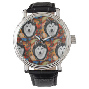 ALASKAN MALAMUTE ARMBANDUHR