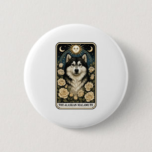 Alaskan Malamute Button