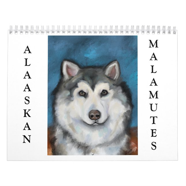 Alaskan Malamute Calendar Kalender (Titelbild)