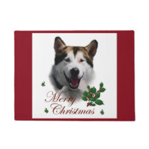 Alaskan Malamute Christmas