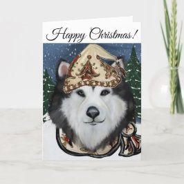 Alaskan Malamute Dankeskarte