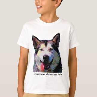 Alaskan Malamute Dazzling "Kiska" Jungs T - Shirt