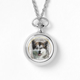 Alaskan Malamute Dog Art Armbanduhr